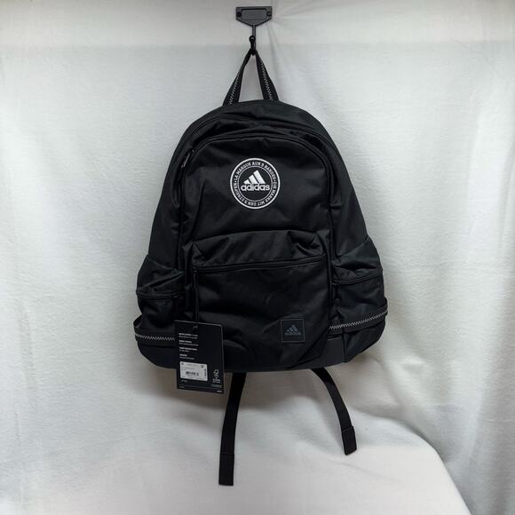 Adidas City Icon Backpack - Black - New With Tags - Picture 1 of 10